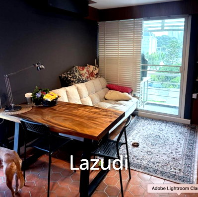 Condos for rent Charn Issara Tower 2 : 46 sqm condo on 3rd floor at Le Cosi Ekamai 28 in Khlong Tan Nuea