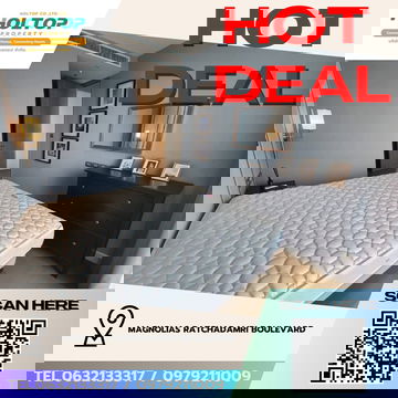 #Z4485💥 040269🔥ให้เช่าคอนโด Magnolias Ratchadamri Boulevard