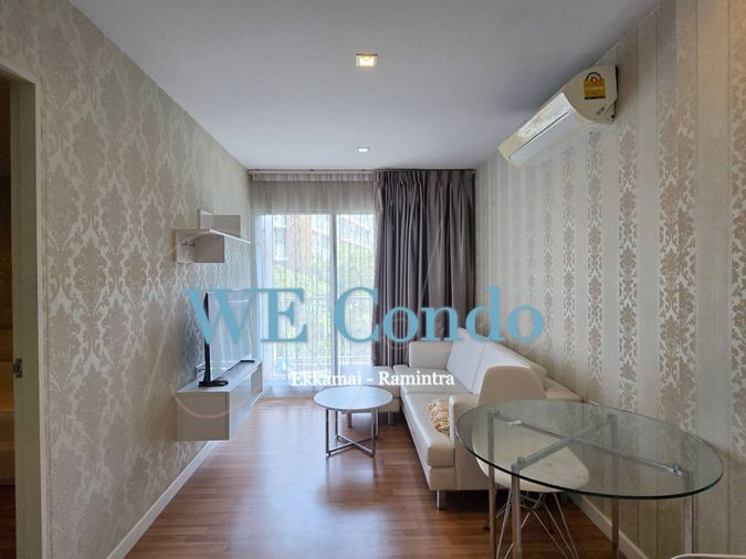For Rent New room🚝 We condo Ekkamai-Ramintra (Near MRT Pink Line) 📱Line: @promptcondo