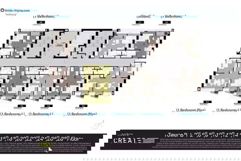 **ขายดาวน์ 600,000 บาทและ 800,000 บาท Noble Create โนเบิล ครีเอท อาคารบี