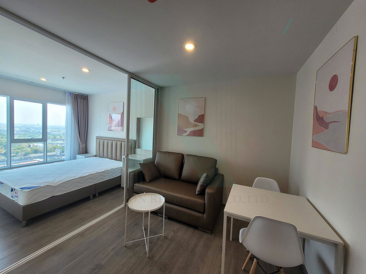 รูป 🚩 ให้เช่าคอนโด รีเจ้นท์ โฮม บางนา อาคาร D ชั้น 20 1 ห้องนอน ขนาด 28.00 ตรม ใกล้ BTS บางนา - รูปที่ 3/8