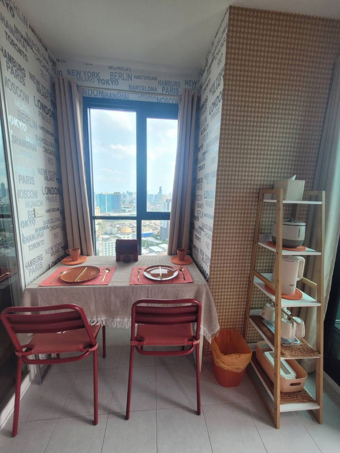 รูป ให้เช่าThe Baseพระราม9-รามคำแหง - 1นอน 30ตรม. ชั้น35 - Line:@hac55 - รูปที่ 12/22