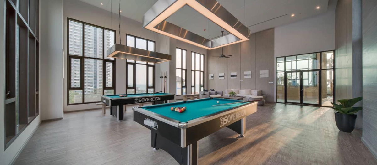 รูป ขายเพนท์เฮาส์พัทยา ชั้น 38 (ชั้นบนสุด) โครงการแอราส บีชฟร้อนท์ วิวชายหาดจอมเทียนกว้าง 180 องศา - รูปที่ 22/23