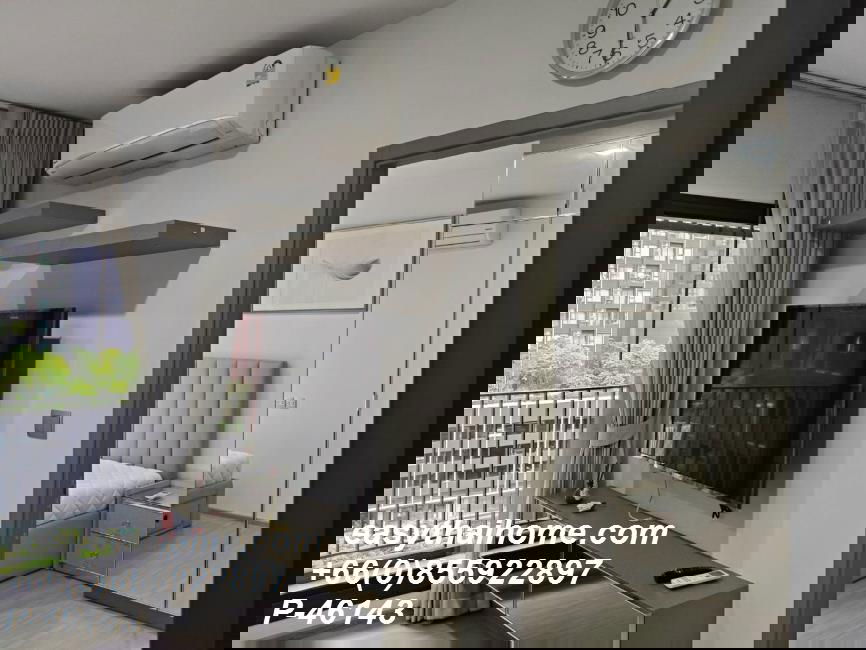 รูป P-46143 วิวเมืองสวย! ไลฟ์ อโศก ไฮป์ 1 นอน 32 ตร.ม. ใกล้ MRT เพชรบุรี ราคาดี 4.5M! Line Id @easythaihome 085-592-2897 - รูปที่ 8/12