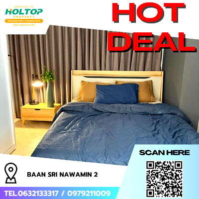 Condos for rent : #R9220 🎉 060269 Condo for Rent: Baan Sri Nawamin 2