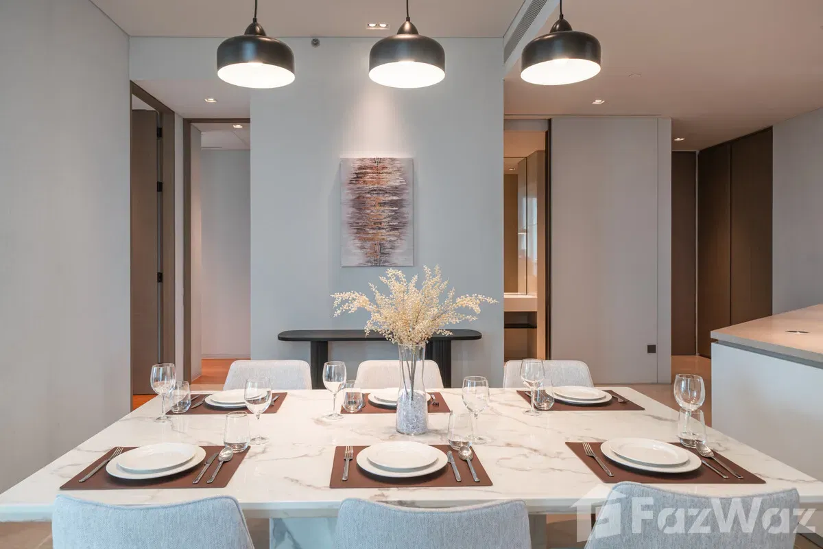 รูป คอนโดให้เช่า 2 ห้องนอน ในโครงการ บันยัน ทรี เรสซิเดนซ์ ริเวอร์ไซด์ กรุงเทพ 6025222 - รูปที่ 3/5