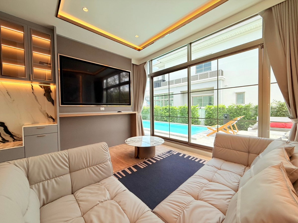 รูป Single house for rent, Perfect Masterpiece Sukhumvit 77, location next to Robinson, beautiful house, fully furnished. - รูปที่ 2/12