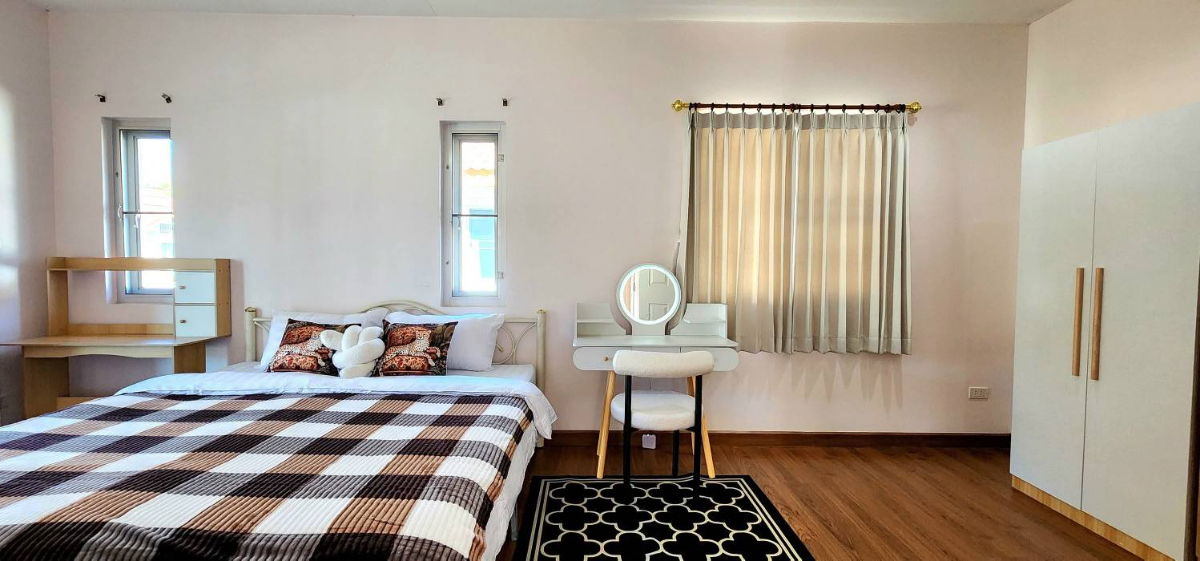 รูป 🏡 บ้านเดี่ยวให้เช่า ใกล้เซ็นทรัลเฟส | โครงการ The Patio – สันทราย ว่าง 28 ม.ค. 2569 | รับจองล่วงหน้า - รูปที่ 12/27