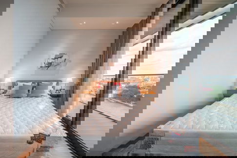 C6628 ให้เช่า  :  คอนโด  บันยัน ทรี เรสซิเดนซ์ ริเวอร์ไซด์ ( BTS คลองสาน ) 064 665 4666