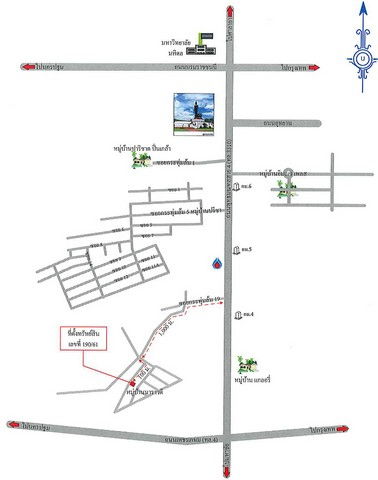 รูป K00889 ขายบ้าน หมู่ที่7 ม.นาราวดี อำเภอสามพราน จังหสัดนครปฐม - รูปที่ 8/8