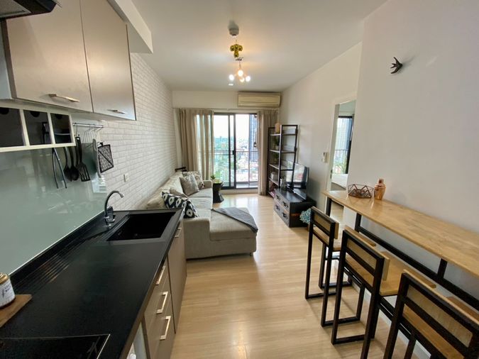 OMG3004  [ เดอะซี้ด มิงเกิ้ล สาทร สวนพลู ]  ห้อง 1 ห้องนอนสวย ชั้นบนสุด - ให้เช่า 23 ก.พ. 69