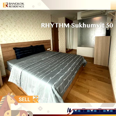 Condos for sale : 🚀 Smart Buy in Sukhumvit Area 💙 Rhythm Sukhumvit 50 near Bts On nut 