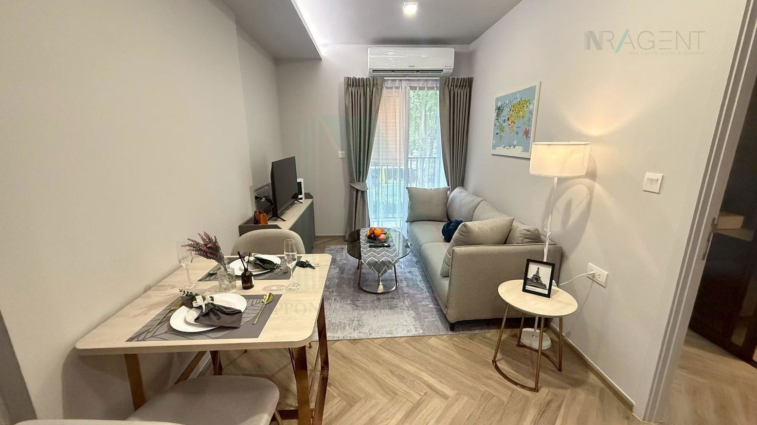 รูป 🚩 ให้เช่าคอนโด แชปเตอร์ ทองหล่อ 25 อาคาร 1 ชั้น 2 1 ห้องนอน ขนาด 35 ตรม ใกล้ The Commons - รูปที่ 5/8