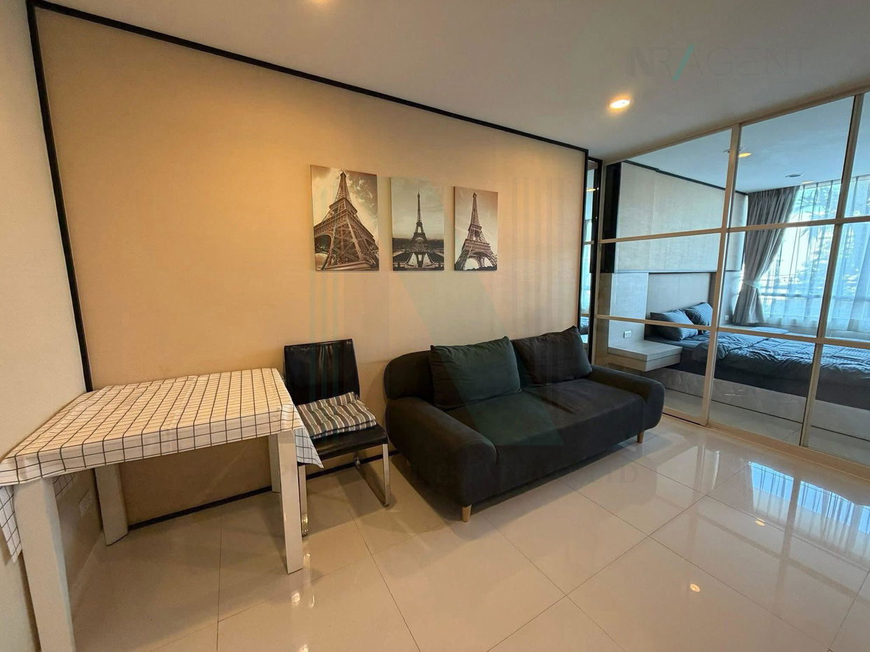 รูป 🚩 ให้เช่าคอนโด อิลีเม้นท์ ศรีนครินทร์ อาคาร 1 ชั้น 4 1 ห้องนอน ขนาด 37 ตรม ใกล้ ตลาดรถไฟศรีนครินทร์ - รูปที่ 3/8