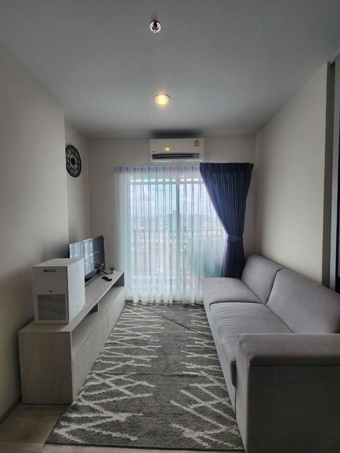 รูป 🚩 ให้เช่าคอนโด นิช โมโน รามคําแหง อาคาร B ชั้น 32 1 ห้องนอน ขนาด 29.00 ตรม ใกล้ The Mall บางกะปิ - รูปที่ 7/8