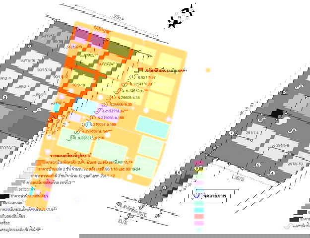 รูป K00504 ขายที่ดินพร้อมสิ่งปลูกสร้าง ตำบลท่าทราย อำเภอเมืองนนทบุรี นนทบุรี - รูปที่ 7/8