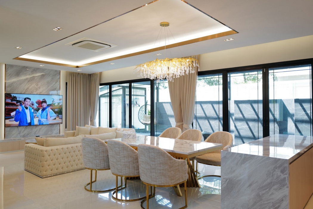 รูป ให้ เช่าบ้านเดี่ยวหรู พร้อมสระว่ายน้ำส่วนตัว โครงการ เดอะ พาวิลลา บางบอน 3 - รูปที่ 6/12