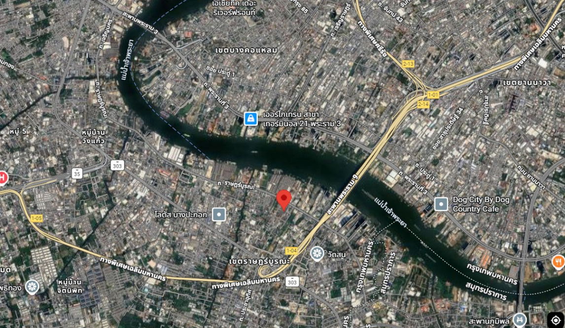 รูป ขายที่ดินพร้อมสิ่งปลูกสร้าง ถ.ราษฎร์บูรณะ (ระหว่างซ.26-28) 9-1-66ไร่ - รูปที่ 3/3