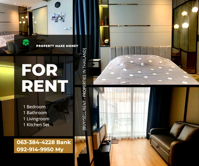 Condos for rent : Ashton Silom, near the BTS, easy to travel, in the heart of the city If interested in making an appointment to view, add Line or call.