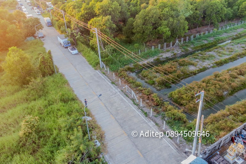 รูป ขายที่ดินซอยบงกช 59 คลองสอง ปทุมธานี ขนาด 2 ไร่ ติดถนนคอนกรีต ทำเลดี เหมาะสำหรับพัฒนาเป็น โกดัง คลังสินค้า หรือที่อยู่อาศัย - รูปที่ 6/18