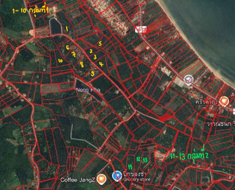 รูป ขายที่ดินกลุ่มใหญ่ ต.บางน้ำจืด อ.หลังสวน จ.ชุมพร 196.27 ไร่ - รูปที่ 4/5