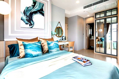 คอนโดให้เช่า : 🎉 ให้เช่า เอ็ม ทองหล่อ เท็น 2ห้องนอน ชั้น19 ใกล้ BTS เอกมัย