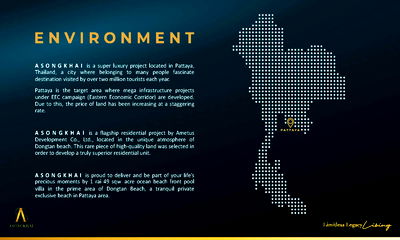 บ้านเดี่ยว หนองปรือ ชลบุรี : ASONGKHAI | Ultra-Luxury Beachfront Pool Villa