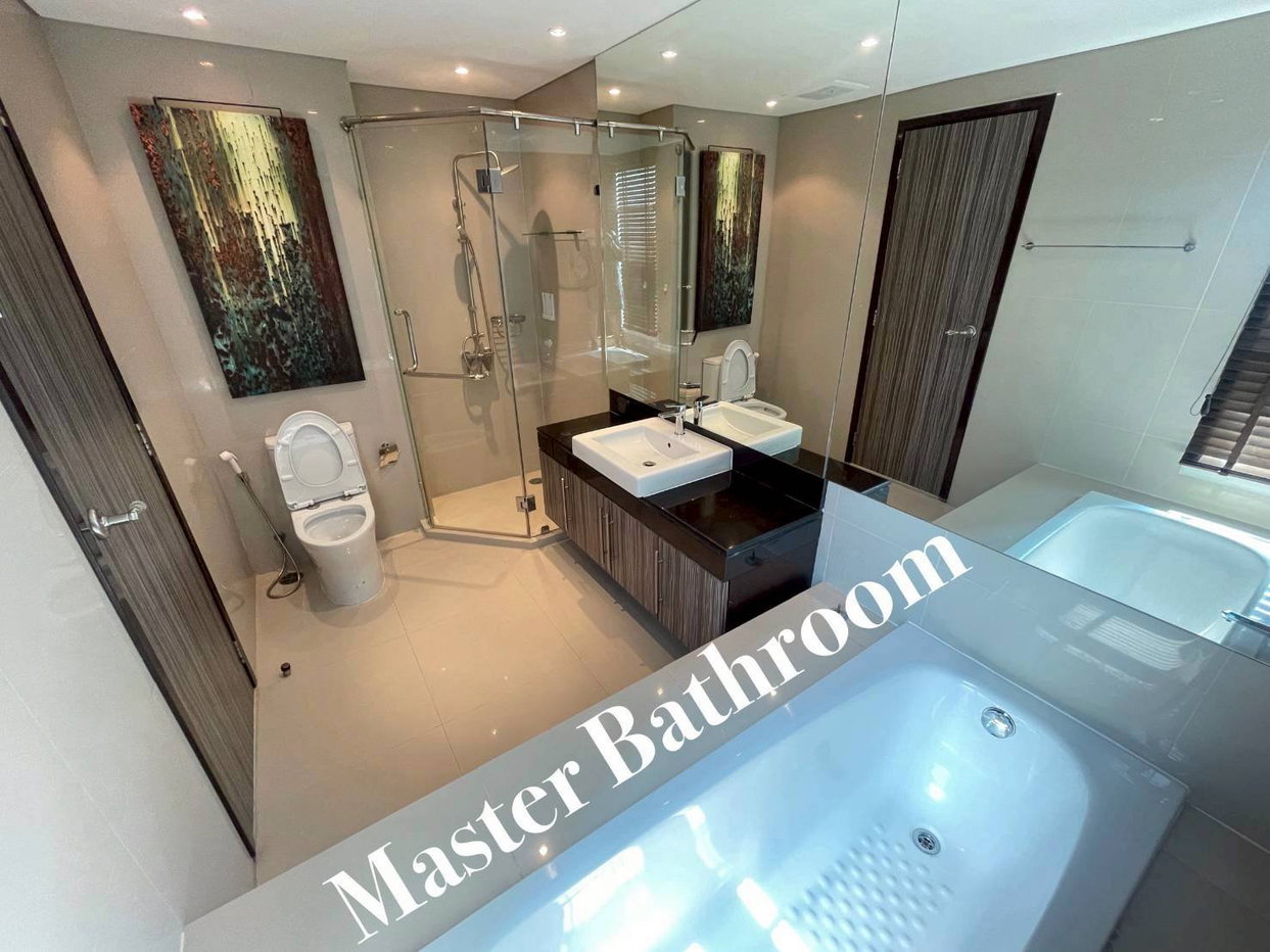 รูป LTHC14322 – Condo for Rent | Fullerton Sukhumvit | 170 sqm | 3 Beds 3 Baths + 1 Maid Room | Near BTS Ekkamai | 100K/Month | คอนโดให้เช่า ฟูลเลอร์ตัน สุขุมวิท - รูปที่ 9/14