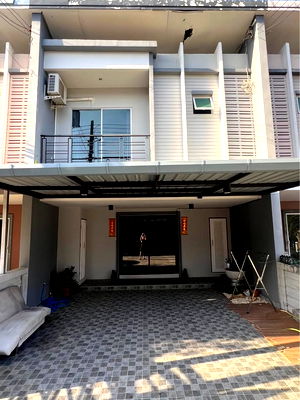 ทาวน์โฮมให้เช่า : 🏡 บ้านให้เช่า‼️ Habitown | 3 ห้องนอน ทำเลเกาะแก้ว Pet Friendly