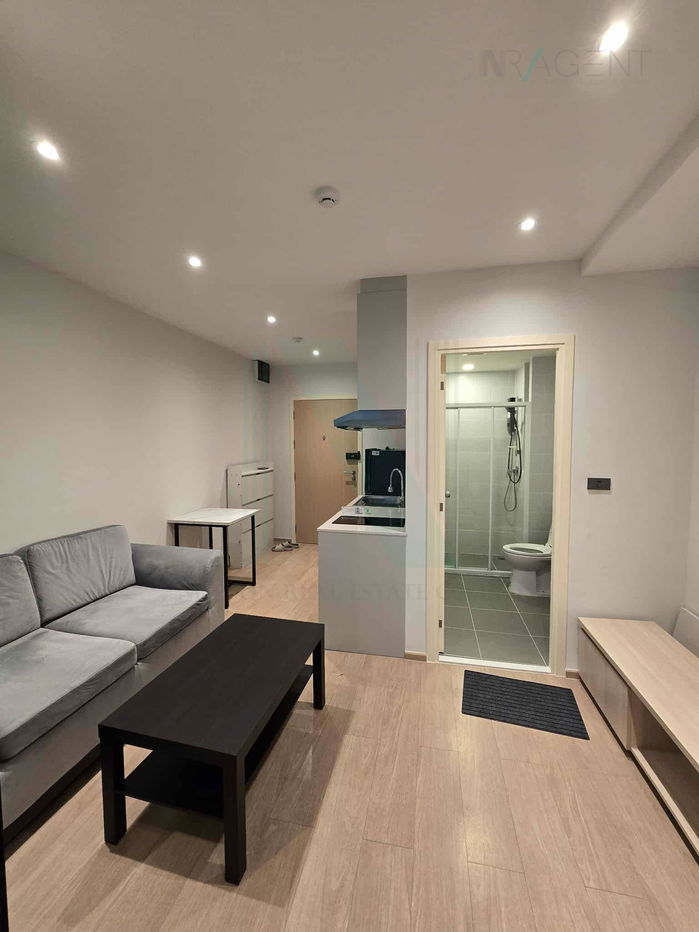 รูป ให้เช่าคอนโด เดอะ แมทท์ สาทร - ท่าพระ 2 อาคาร 1 ชั้น 2 1 ห้องนอน ขนาด 30 ตรม ใกล้ BTS ตลาดพลู - รูปที่ 6/8