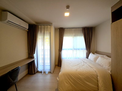 Condos for rent : For rent Dcondo shine rangsit, big room, ready for check-in