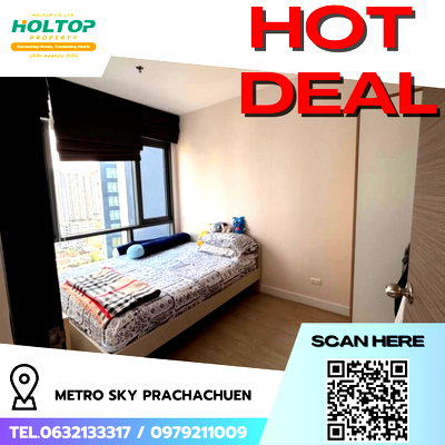 Condos for rent : #R9204 🎉 060269 Condo for Rent: Metro Sky Prachachuen