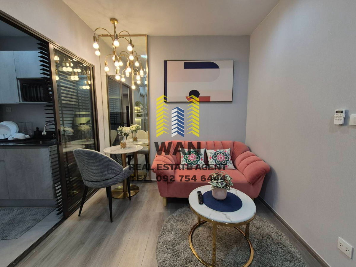 รูป ให้เช่า politan aqua ชั้น 22 ขนาด 30 ตร.ม. ตกแต่งสวยมาก ครบพร้อมอยู่ - รูปที่ 2/11