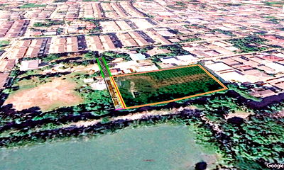 ที่ดิน วิทยาลัยพยาบาลบรมราชชนนีบำราศนราดูร : ขาย เช่าที่ดินถมแล้ว 640 ตร.ว. ซอยติวานนท์ 25 แคราย ทำเลดี ใกล้รถไฟฟ้าสายสีชมพูและรถไฟฟ้าสายสีม่วง