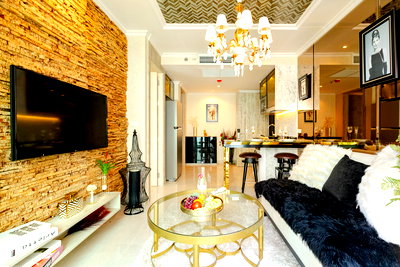 ขายคอนโด : The Riviera Monaco Corner unit for sale Na Jomtien