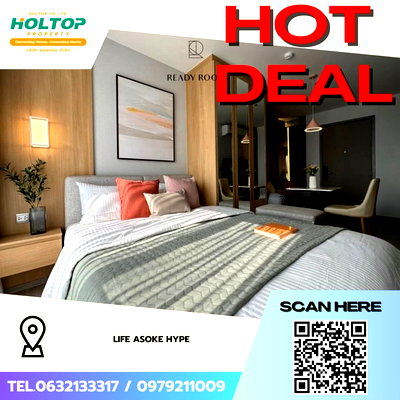 Condos for rent : #Z4502💥 070269 🔥 Condo for Rent: Life Asoke Hype