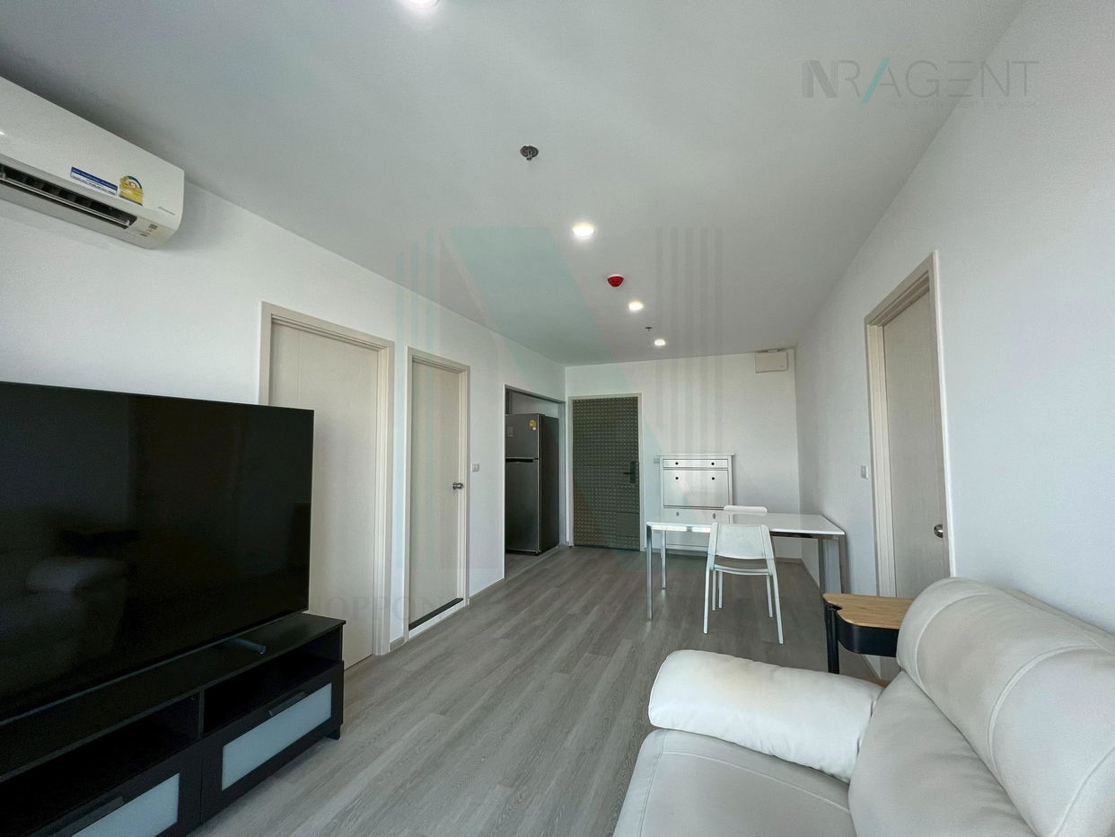 รูป 🚩 ให้เช่าคอนโด เอลลิโอ สาทร-วุฒากาศ อาคาร B ชั้น 12 2 ห้องนอน ขนาด 58 ตรม ใกล้ The Quarter วุฒากาศ - รูปที่ 1/8