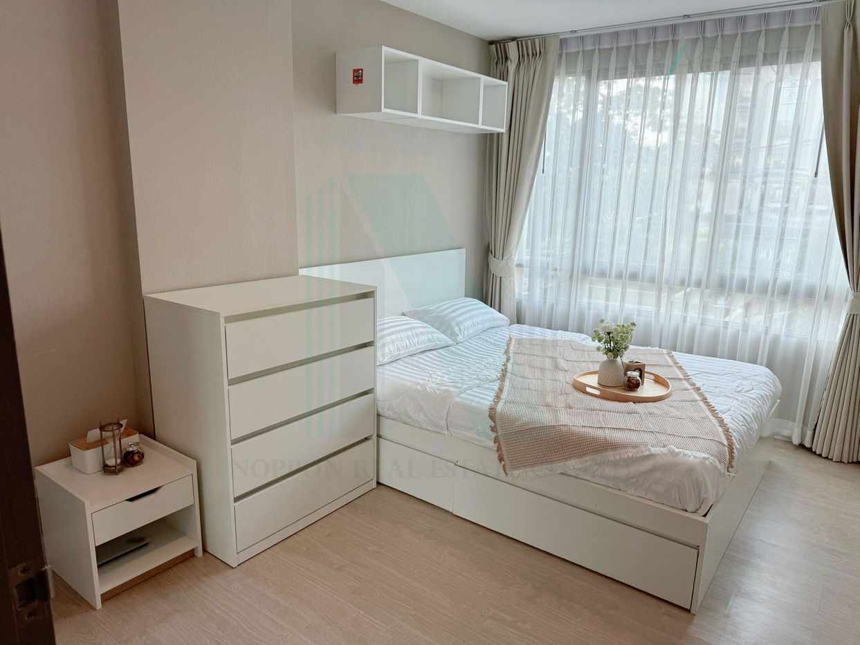 รูป 🚩 ให้เช่าคอนโด เมโทรลักซ์ รัชดา อาคาร 1 ชั้น 3 1 ห้องนอน ขนาด 36 ตรม ใกล้ ตลาดเมืองไทยภัท - รูปที่ 5/8