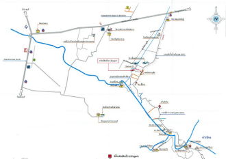 รูป K01530 ขายที่ดิน ตำบลยี่สาร อำเภออัมพวา จังหวัดสมุทรสงคราม - รูปที่ 6/8