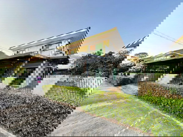 ขายบ้านเดี่ยว : ขายบ้านเดี่ยว 2 ชั้น โครงการ มณีรินทร์ ไพรเวซี่ ศรีราชา ชลบุรี