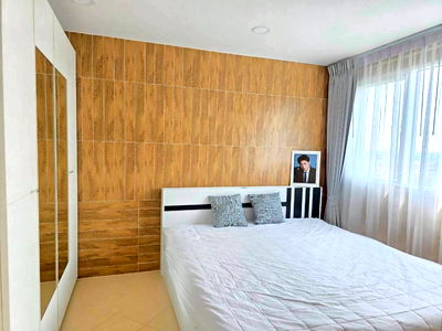 ขายคอนโด : ขายคอนโดห้องใหญ่ ตกแต่งใหม่ Metro Park สาทร กัลปพฤกษ์ ใกล้ BTS วุฒากาศ ขับรถมาสาทร สีลมได้