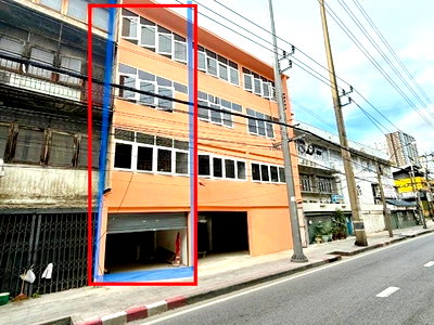 เช่าอาคารพาณิชย์ กรมสุขภาพจิต : อาคารพาณิชย์ให้เช่า 4 ชั้น 1 นอน 1 น้ำ MRT วงศ์สว่าง 600 ม. ติดถนนใหญ่ 160 ตร.ม.อาคารปรับปรุงใหม่ เหมาะทำร้านค้า