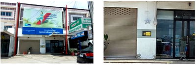 อาคารพาณิชย์ ปทุมธานี : K00809 ขายอาคารพาณิชย์ ตำบลคลองสี่ อำเภอคลองหลวง ปทุมธานี