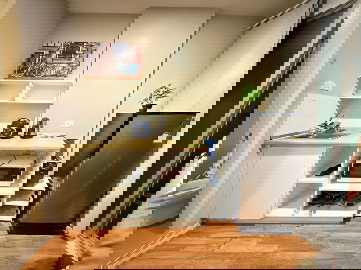 รูป ลุมพินี 76 ตึก A ชั้น 7 26 ตร.ม ค่าเช่า 7,000 - รูปที่ 2/3