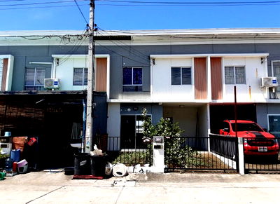 ทาวน์โฮม ถนนเลียบคลองสาม ปทุมธานี : K01061 ขายทาวน์เฮาส์ ม.พฤกษา ภายในโครงการ ตำบลคลองสาม อำเภอคลองหลวง ปทุมธานี