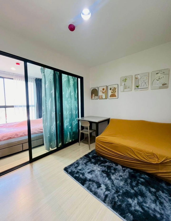 รูป ให้เช่า คอนโด ไรส์ พระราม9 ชั้น 8 อาคาร C ขนาด 26  ตร.ม. 1 ห้องนอน 1 ห้องน้ำ ราคา 11,000 บาท  - รูปที่ 2/10