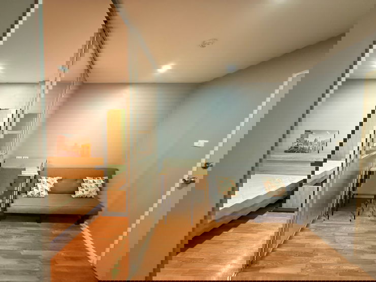 รูป ลุมพินี 76 ตึก A ชั้น 7 26 ตร.ม ค่าเช่า 7,000 - รูปที่ 1/3