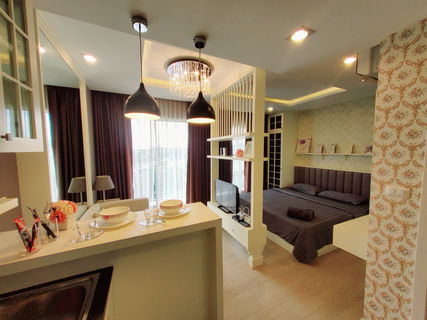รูปภาพ ห้องพักวิวทะเล The Patio condo bangsaen