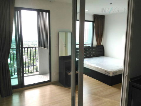 For Rent Condo THE BASE RAMA 9 - RAMKHAMHAENG Building 1, Floor 30,1 bed room, Room size 27.00 sqm