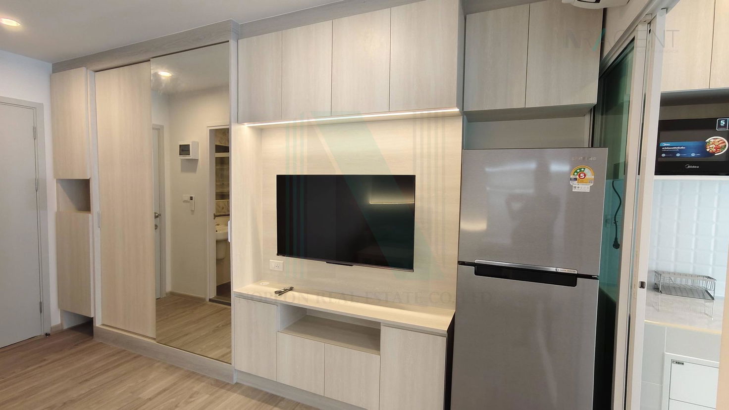 รูป 🔺 ให้เช่าคอนโด รีเจ้นท์ โฮม บางนา อาคาร A ชั้น 9 1 ห้องนอน ขนาด 28 ตรม ใกล้ BTS บางนา - รูปที่ 3/8